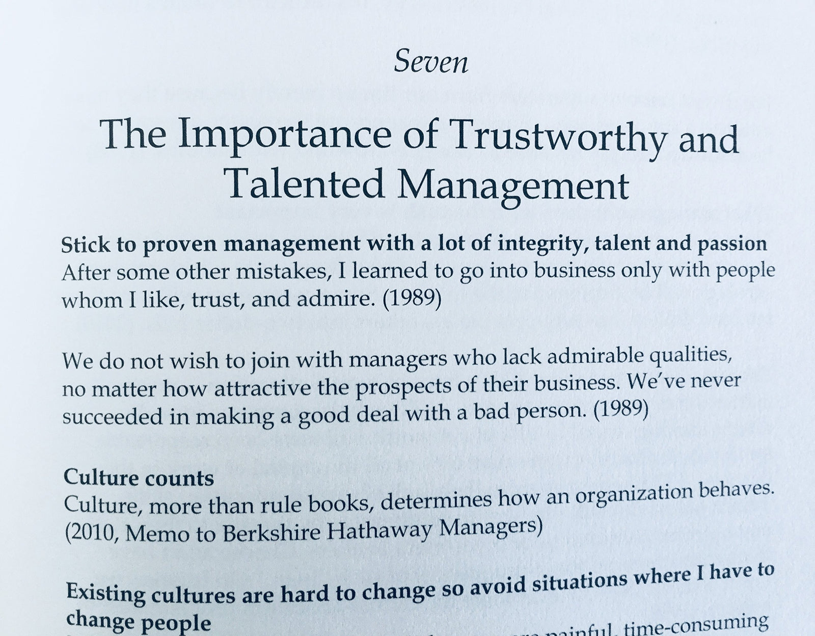 A Few Lessons for Investors and Managers From Warren Buffett [Hardcover Book] Book PCA Publishing   