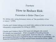 A Few Lessons for Investors and Managers From Warren Buffett [Hardcover Book] Book PCA Publishing   