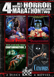 All Night Horror Marathon Volume Two - Cellar Dweller / Catacombs / Dungeonmaster / Contamination [DVD Box Set] DVDs & Blu-Rays Shout Factory   