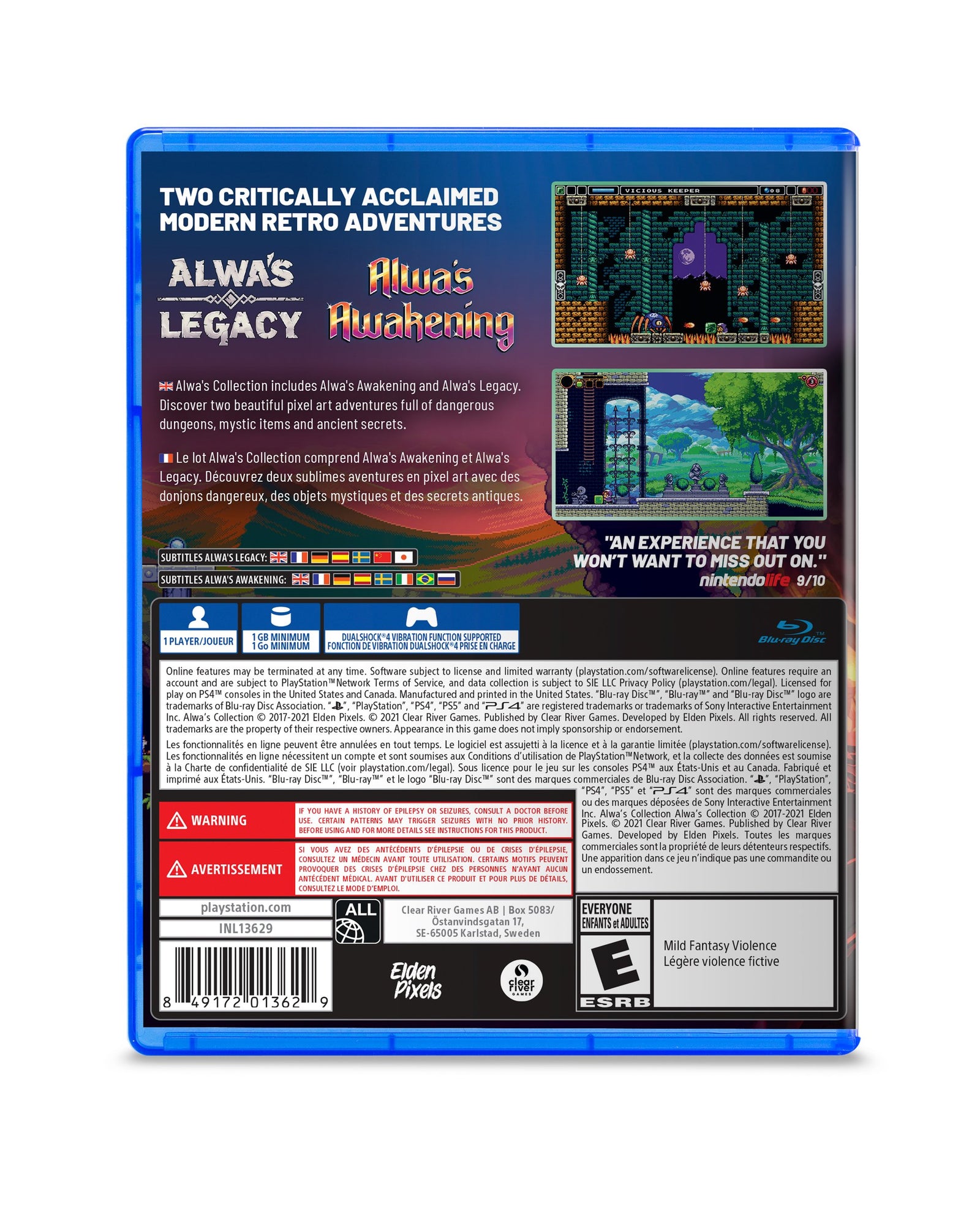 Alwa's Collection [PlayStation 4] PlayStation 4 Video Game Clear River Games   