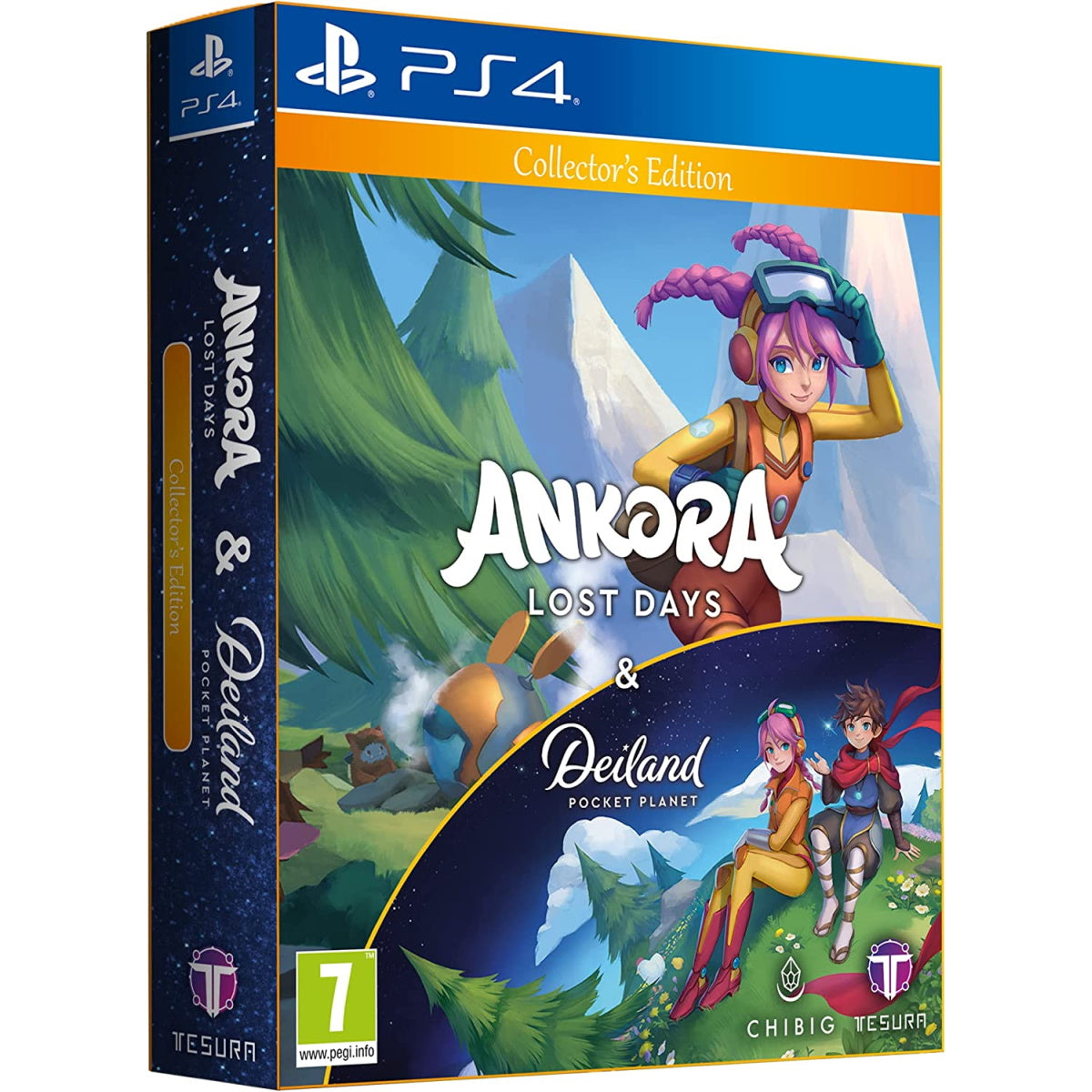 Ankora: Lost Days & Deiland: Pocket Planet - Collector's Edition [PlayStation 4] PlayStation 4 Video Game Tesura Games   