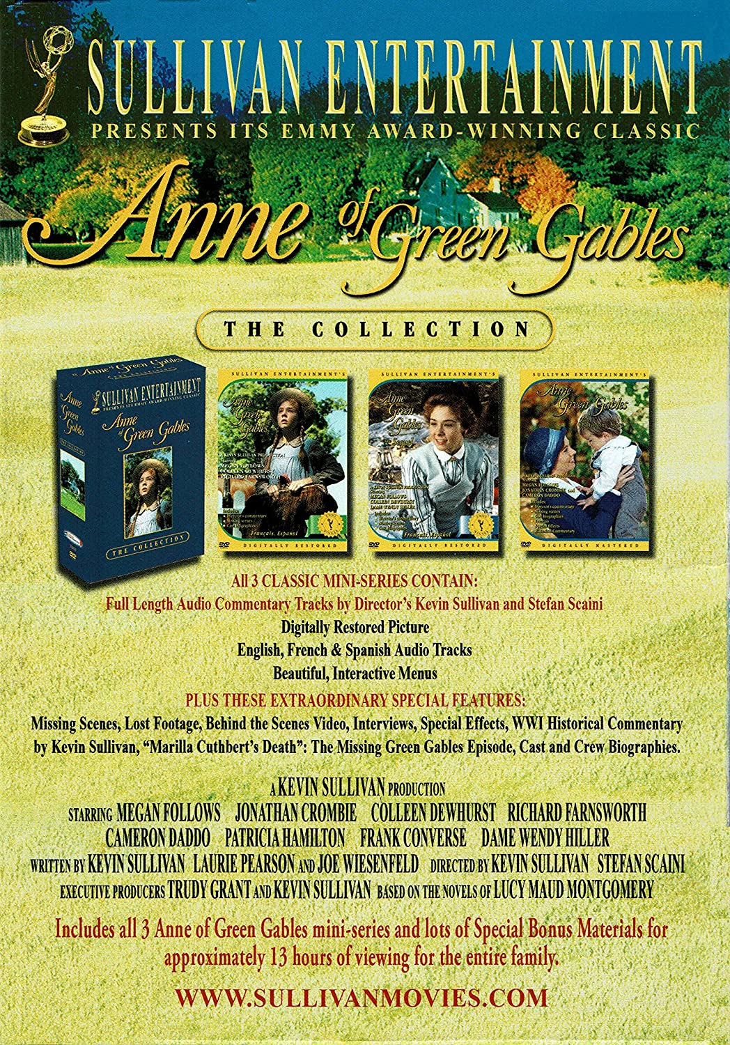 Anne of Green Gables: The Collection [DVD Box Set] DVDs & Blu-Rays Sullivan Entertainment   