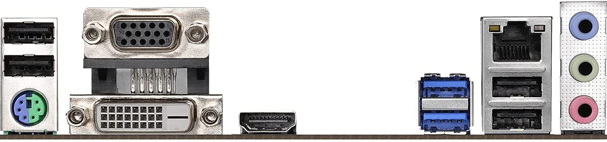 ASRock H310CM-HDV LGA1151/ Intel H310/ DDR4/ SATA3 & USB3.1/ A&GbE / MicroATX Motherboard [Computer Hardware] Electronics ASRock   