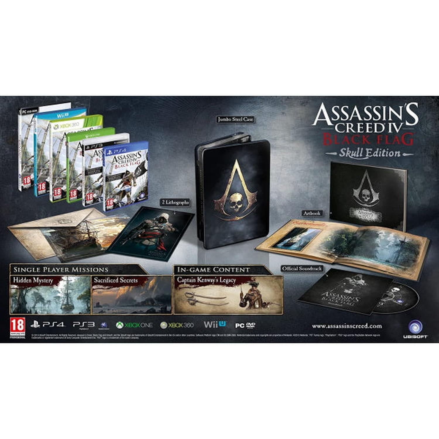 Assassin's Creed IV: Black Flag - Skull Edition [PC] PC Video Game Electronic Arts   