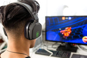 ASTRO Gaming A10 Headset - Wired 3.5mm and Boom Mic by Logitech - Eco-Friendly Packaging - Red/Black [Cross-Platform Accessory] Cross-Platform Accessories Astro   