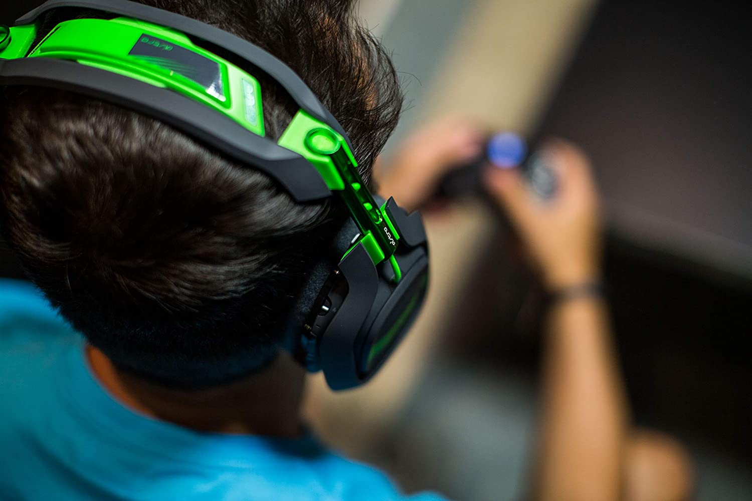 ASTRO Gaming - A50 Wireless Gaming Headset + Base Station - Black/Green [Cross-Platform Accessory] Cross-Platform Accessories Astro   