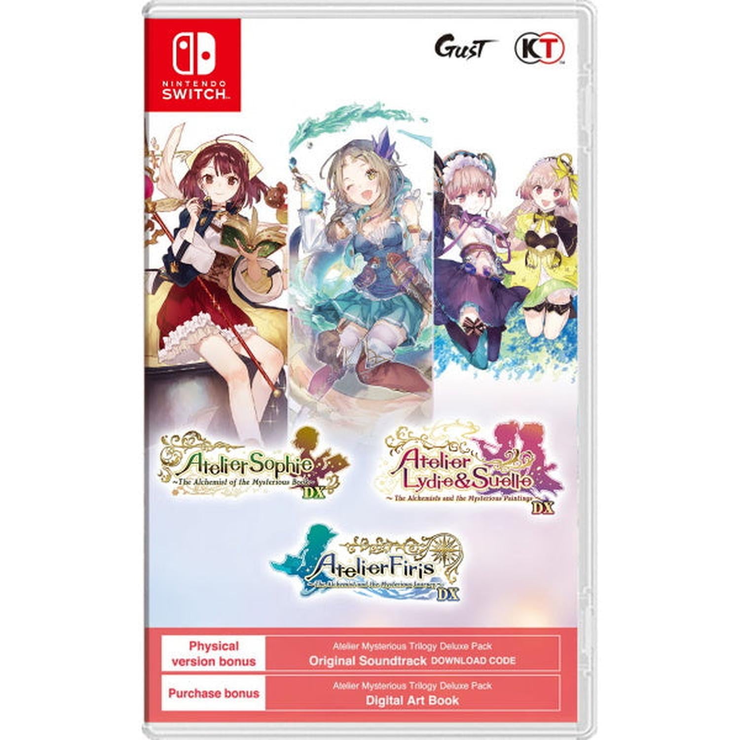 Atelier Mysterious Trilogy Deluxe Pack [Nintendo Switch] Nintendo Switch Video Game Koei Tecmo   