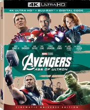 Marvel's Avengers: 4-Movie Collection - 4K Limited Edition SteelBook [Blu-ray Box Set+ 4K UHD + Digital] DVDs & Blu-Rays Disney   
