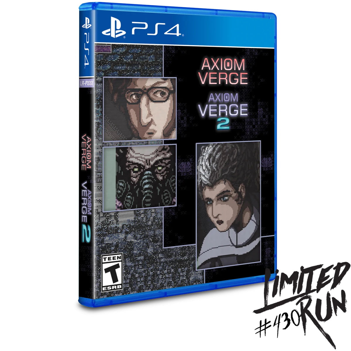 Axiom Verge 1 and 2 Double Pack - Limited Run #430A [PlayStation 4] PlayStation 4 Video Game Limited Run Games   