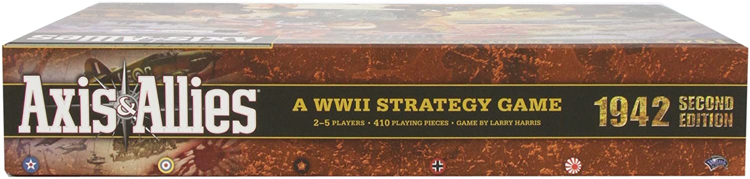 Axis & Allies 1942 - Second Edition [Board Game, 2-5 Players] Board Game Avalon Hill Games   