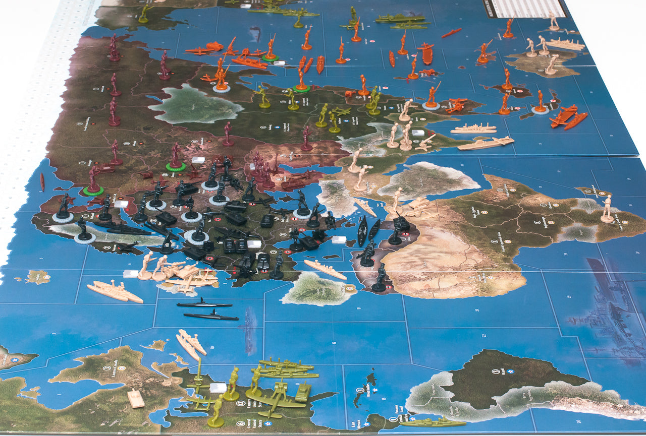 Axis & Allies 1942 - Second Edition [Board Game, 2-5 Players] Board Game Avalon Hill Games   
