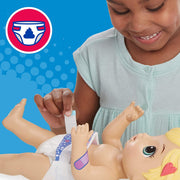 Baby Alive Mix My Medicine Baby Doll, Blonde Hair, Kitty-Cat Pajamas Toys & Games Hasbro