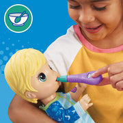 Baby Alive Mix My Medicine Baby Doll, Blonde Hair, Kitty-Cat Pajamas Toys & Games Hasbro