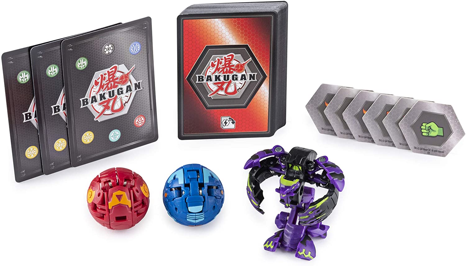 Bakugan TCG: Battle Brawlers Starter Set with Transforming Creatures - Darkus Hydranoid Card Game Spin Master   