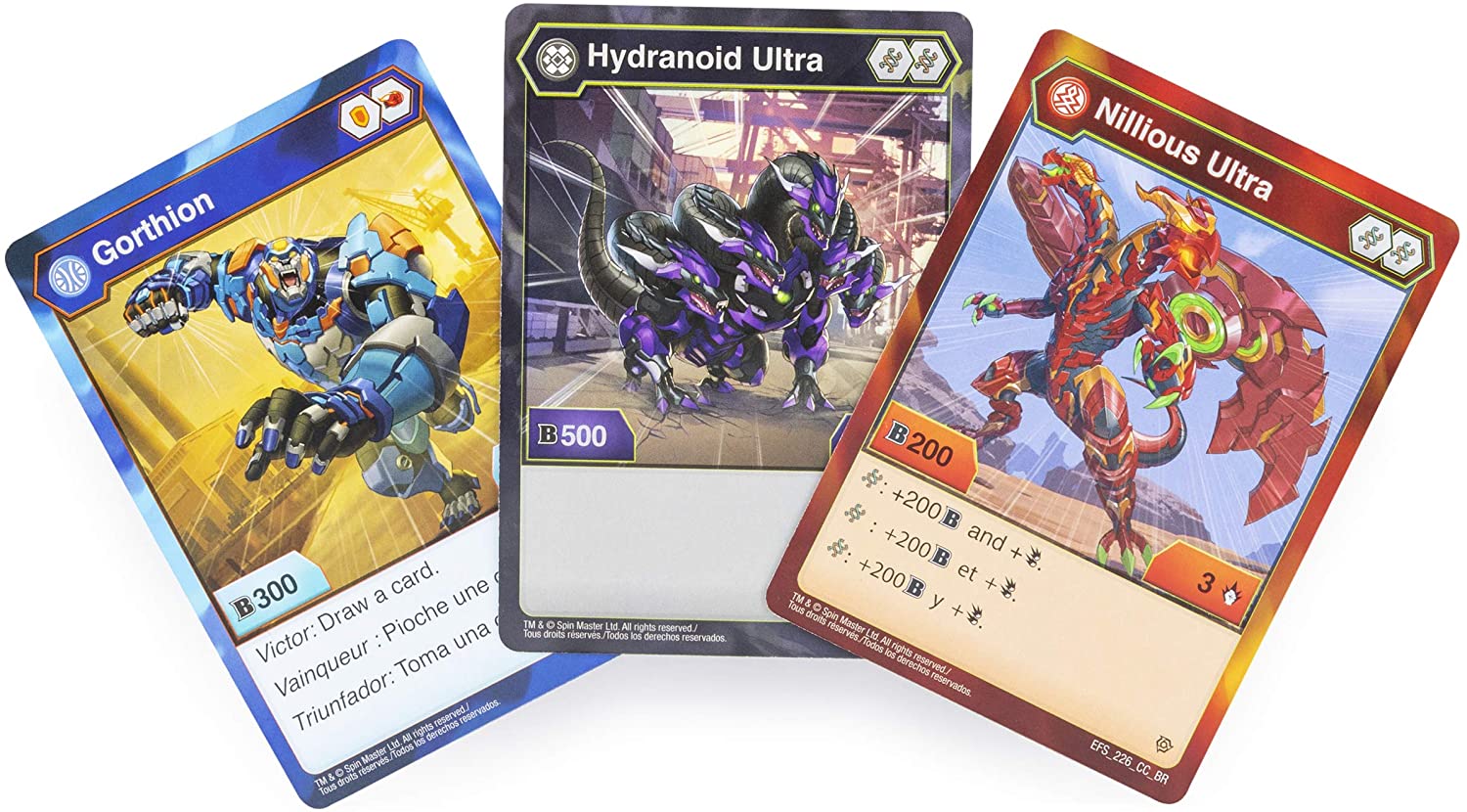 Bakugan TCG: Battle Brawlers Starter Set with Transforming Creatures - Darkus Hydranoid Card Game Spin Master   
