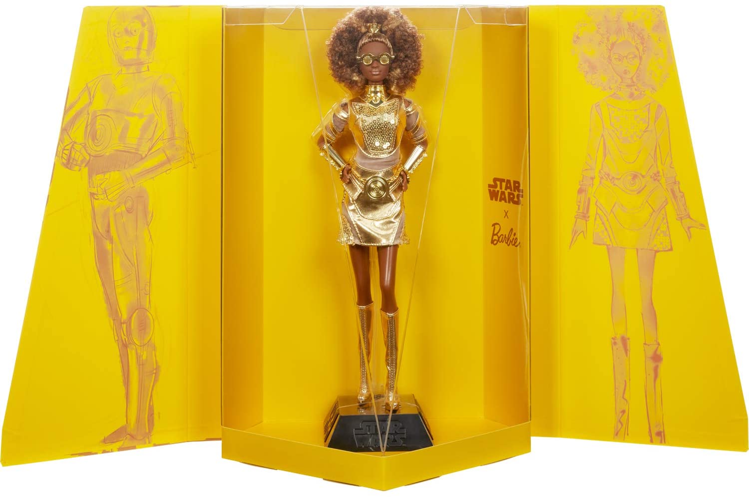 Barbie Collector: Star Wars C-3PO x Barbie Doll Toys & Games Mattel