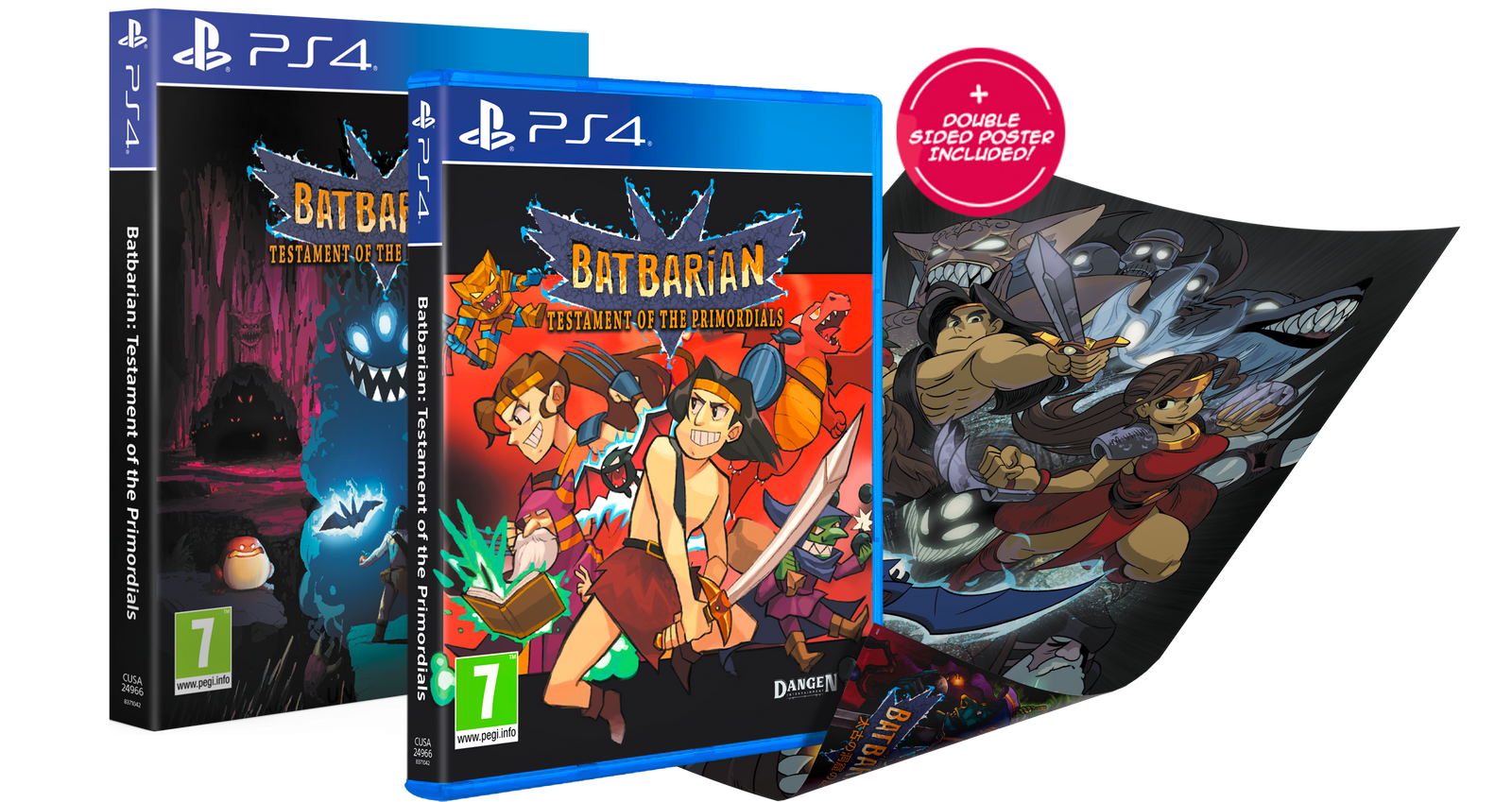 Batbarian: Testament of the Primordials [PlayStation 4] PlayStation 4 Video Game Red Art Games   