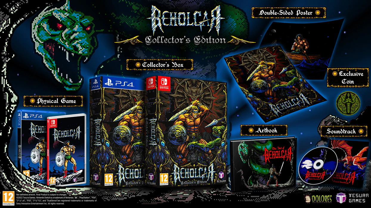 Beholgar - Collector's Edition [PlayStation 4] PlayStation 4 Video Game Tesura Games   