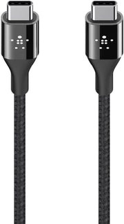 Belkin MIXIT DuraTek Kevlar 4' USB-C to USB-C Cable - Black [Electronics] Electronics Belkin   