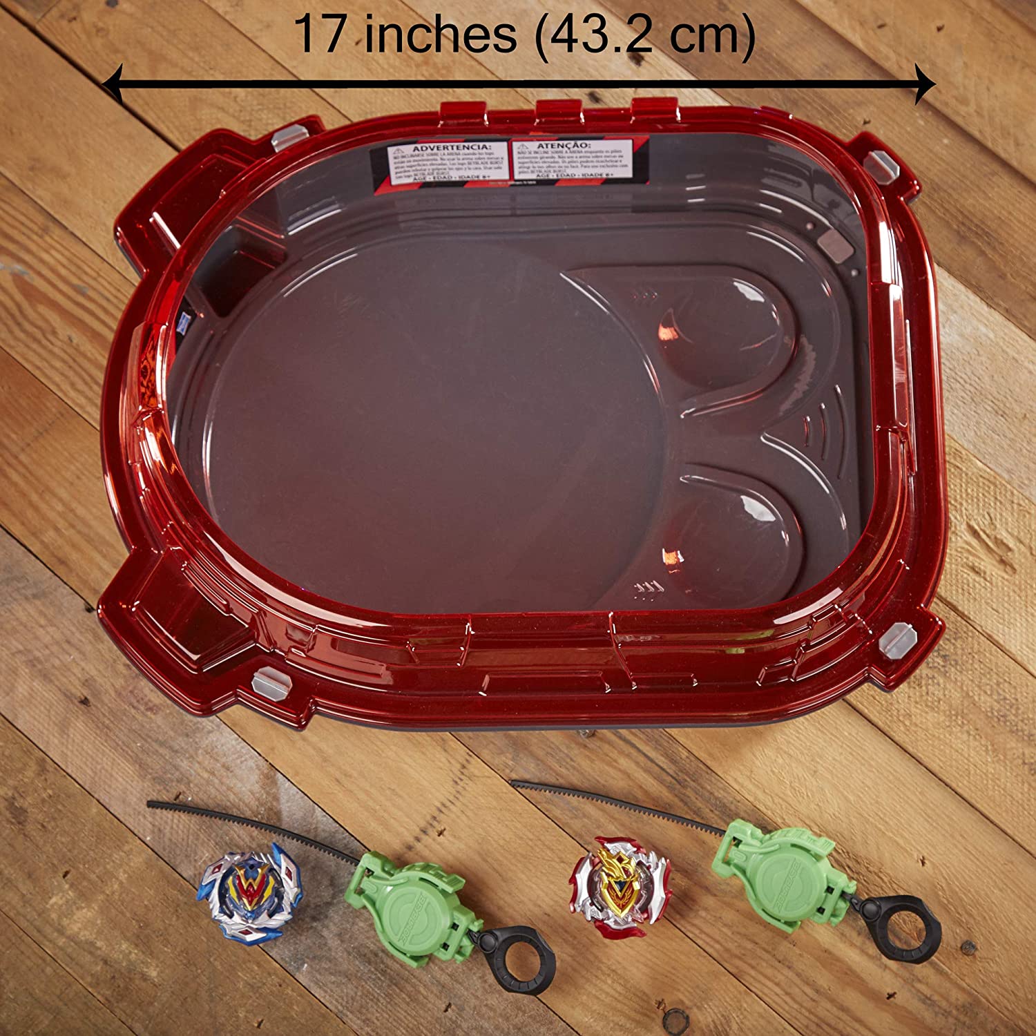 Beyblade Burst Turbo Slingshock Rail Rush Battle Set Toys & Games Hasbro