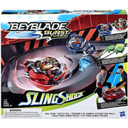 Beyblade Burst Turbo Slingshock Rail Rush Battle Set Toys & Games Hasbro