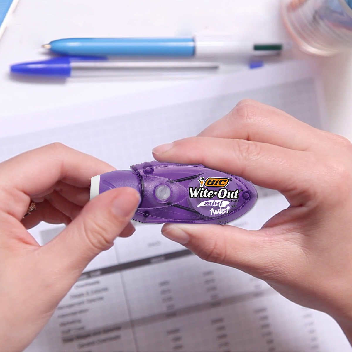 BIC Wite-Out EZ Correct - 8 Pack (6 Regular, 2 Mini) [House & Home] House & Home BIC   