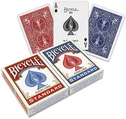 Bicycle Poker Size Standard Playing Cards - 9 Deck Pack Card Game Bicycle   