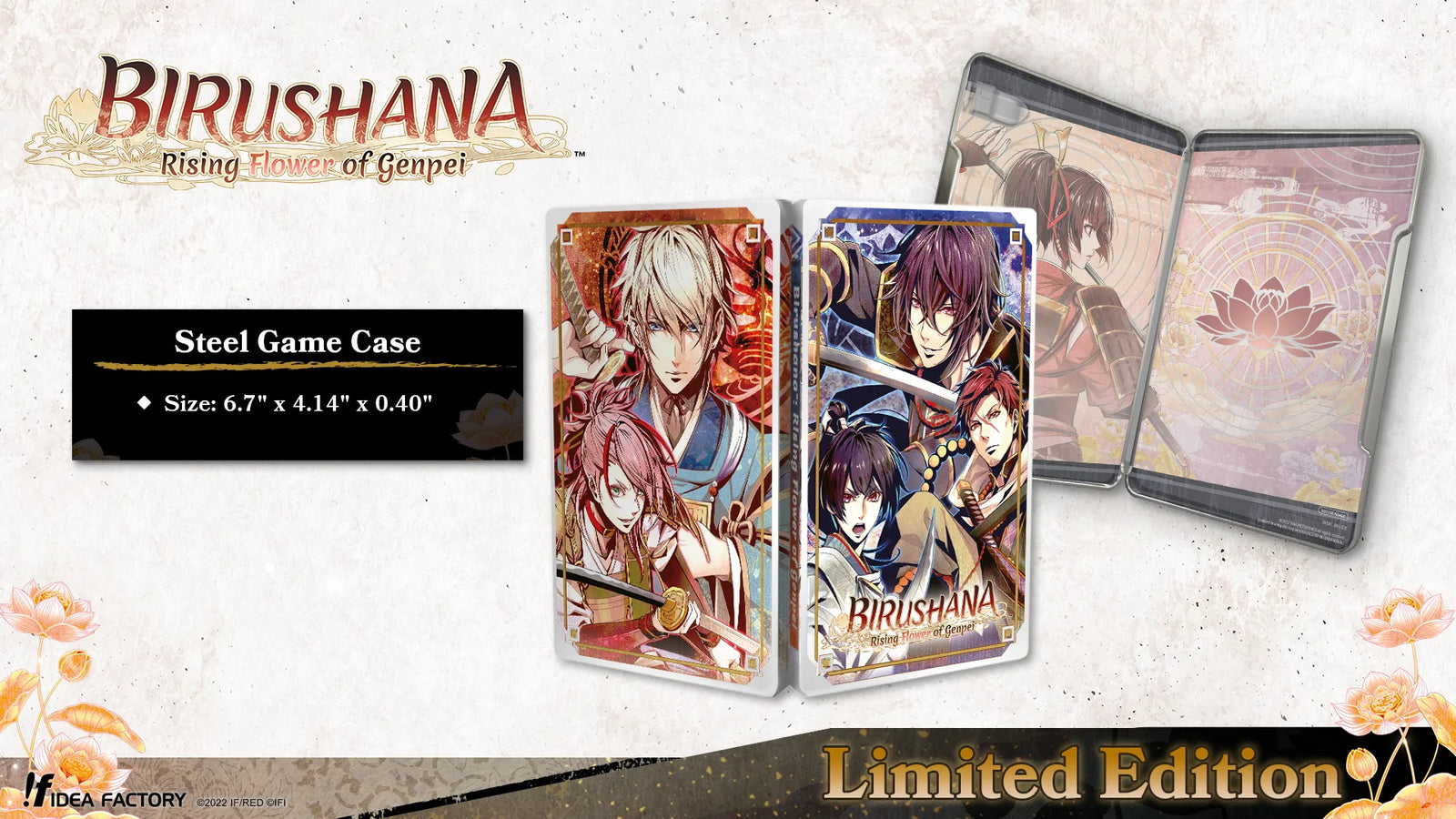 Birushana: Rising Flower of Genpei - Limited Edition [Nintendo Switch] Nintendo Switch Video Game Idea Factory   