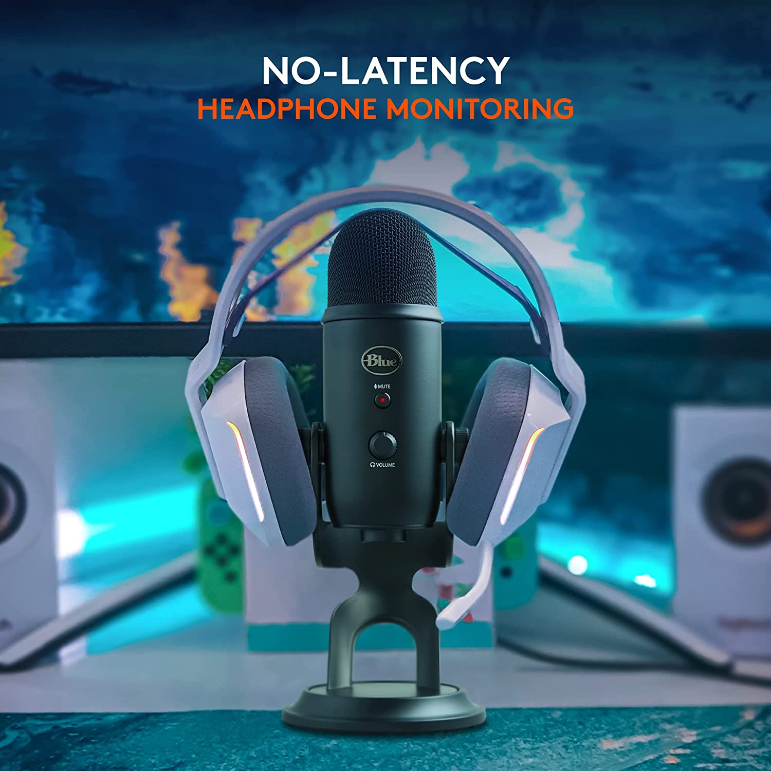 Blue Yeti USB Microphone - Blackout [Electronics] Electronics Logitech   