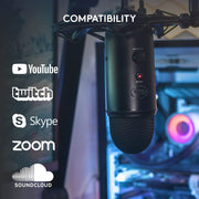 Blue Yeti USB Microphone - Blackout [Electronics] Electronics Logitech   