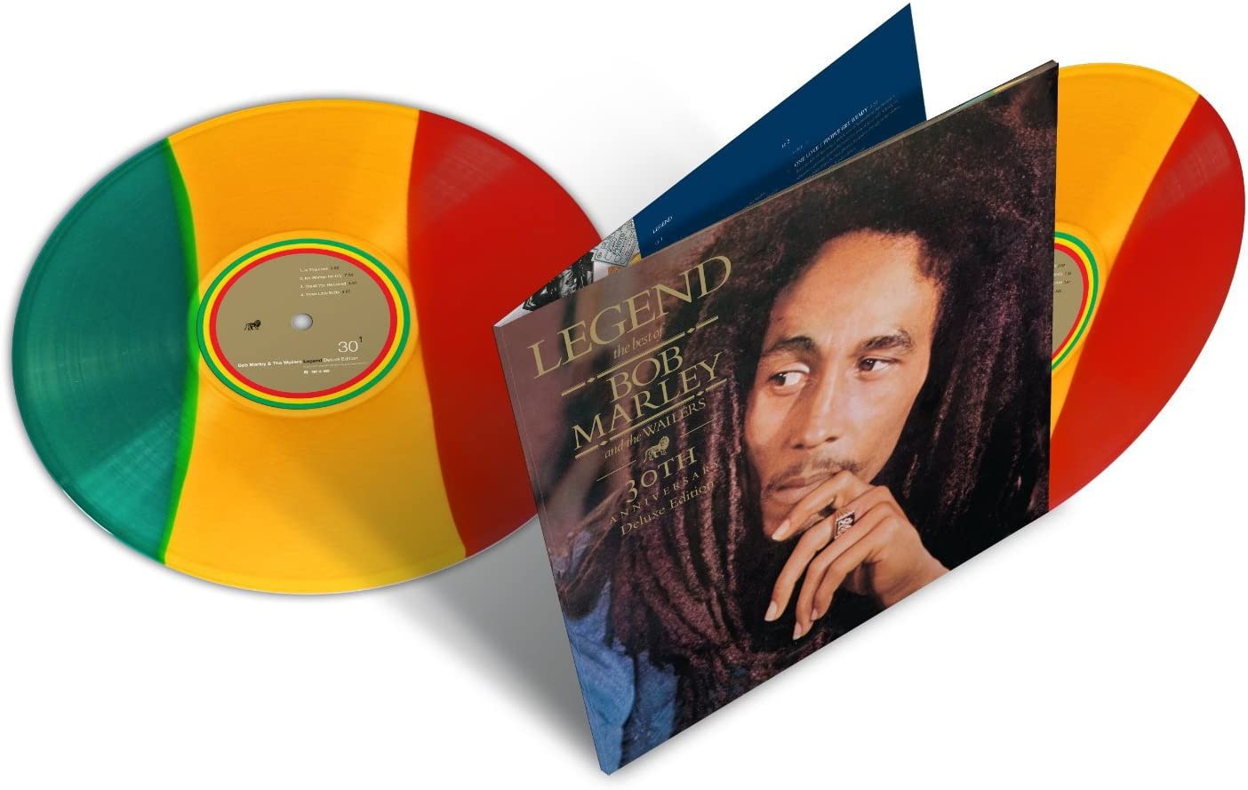 Bob Marley And The Wailers - Legend (The Best Of Bob Marley And The Wailers) - 30th Anniversary Edition Tricolor Vinyl [Audio Vinyl] Audio CD/Vinyl Universal Music   