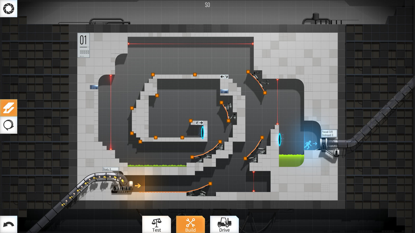 Bridge Constructor Portal [PlayStation 4] PlayStation 4 Video Game Nighthawk Interactive
