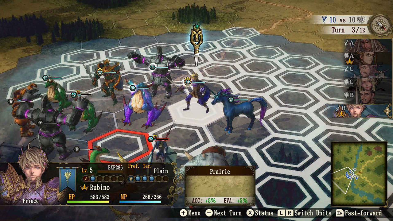 Brigandine: The Legend of Runersia [Nintendo Switch] Nintendo Switch Video Game Happinet Corporation   