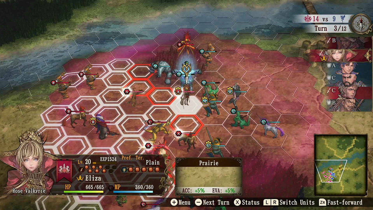Brigandine: The Legend of Runersia [Nintendo Switch] Nintendo Switch Video Game Happinet Corporation   
