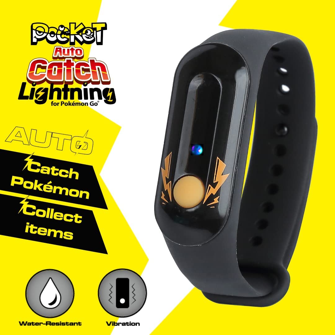 Brook Pocket Auto Catch Lightning Wristband for Pokemon Go - iPhone & Android [Toys] Toys & Games Brook Gaming   