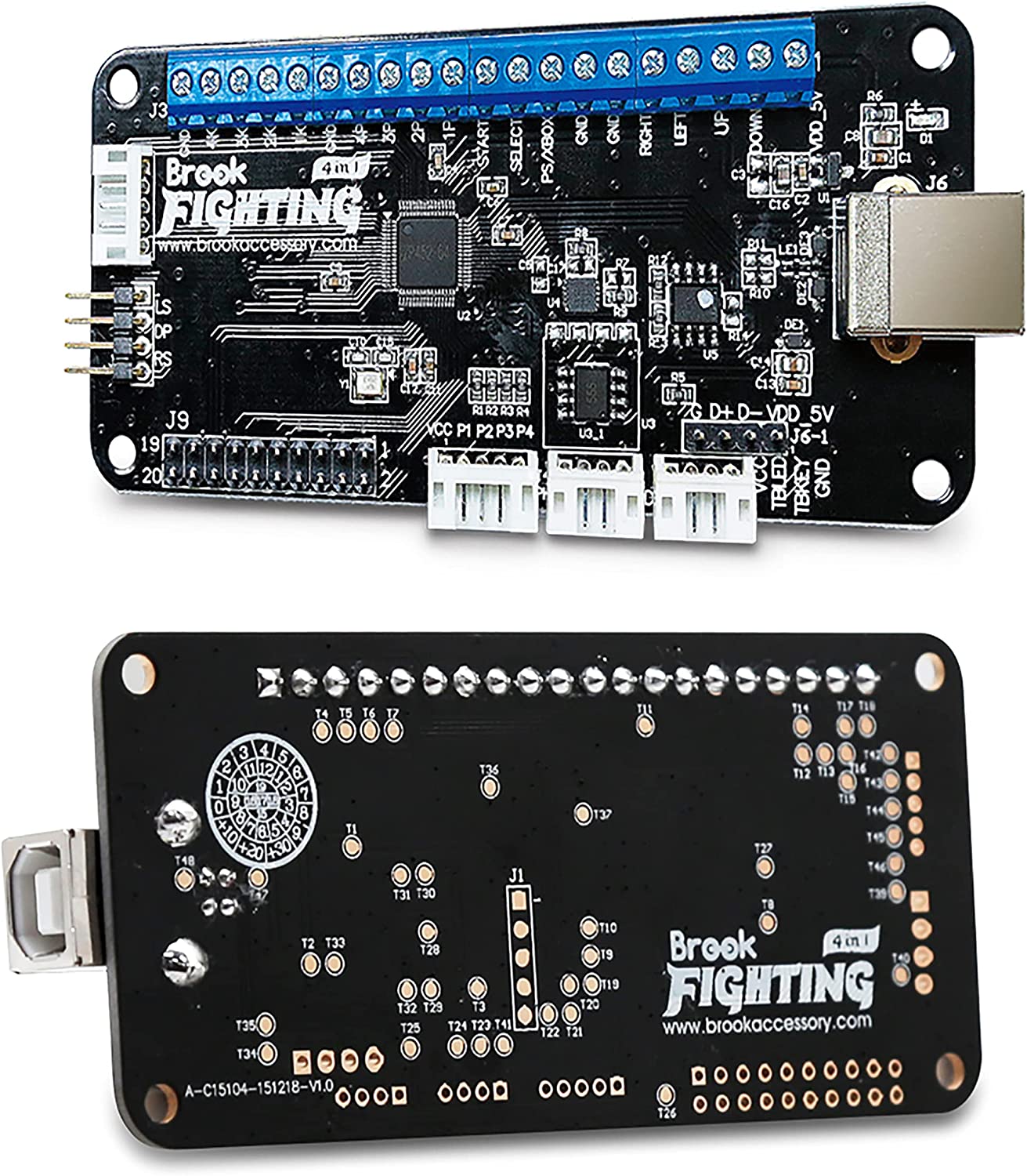 Brook Universal Fighting Board (UFB) - Pre-installed header version for Xbox One / Xbox 360 / PS4 / PS3 / PC / Wii U / PS Mini / MD Mini [Cross-Platform Accessory] Cross-Platform Accessories Brook Gaming   