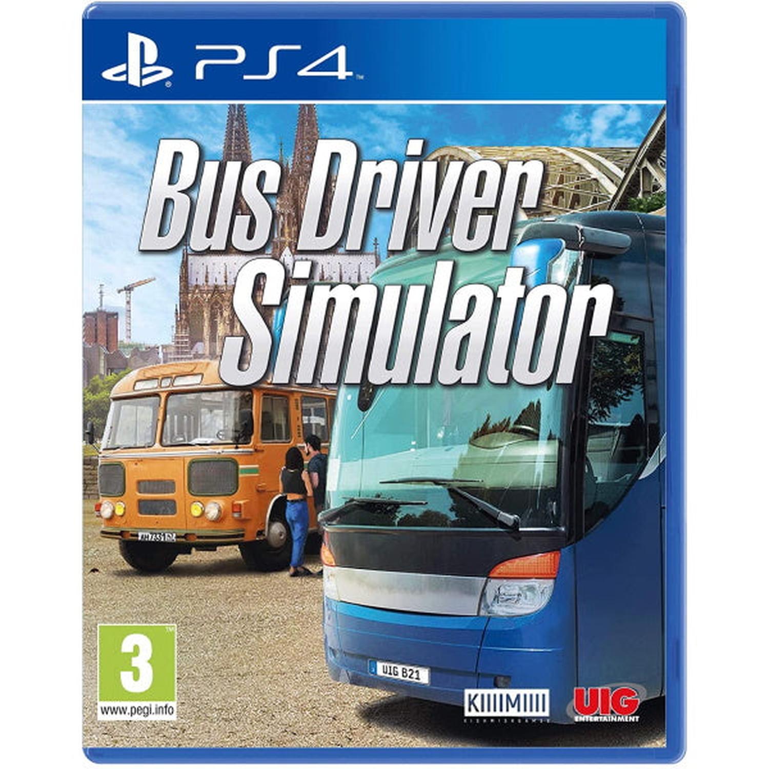 Bus Driver Simulator [PlayStation 4] PlayStation 4 Video Game UIG Entertainment   