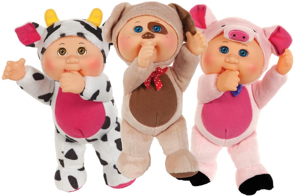 Cabbage Patch Kids Farm Friends 9-inch Dolls - 3 Pack Toys & Games Cabbage Patch Kids