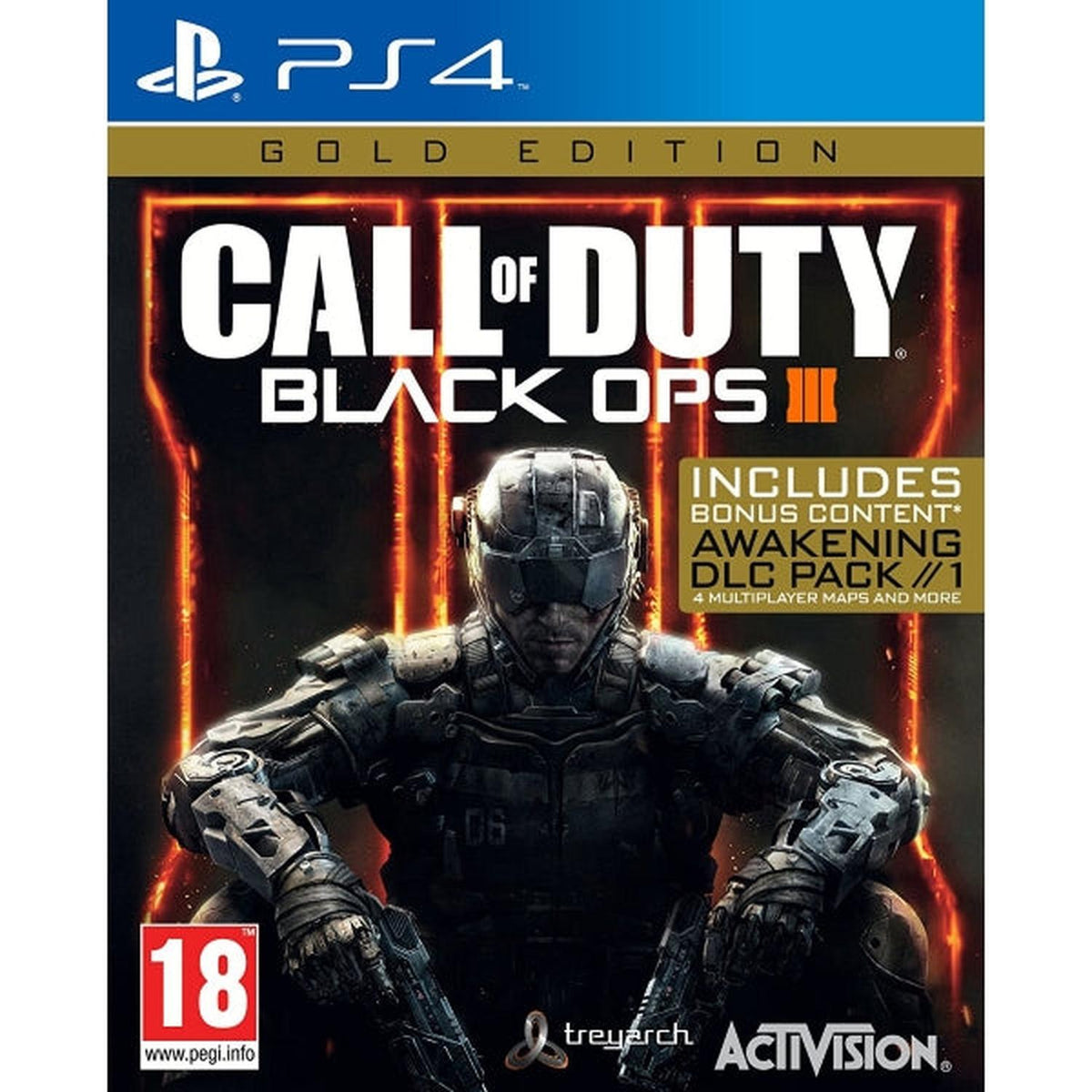 Call of Duty: Black Ops III - Gold Edition [PlayStation 4] PlayStation 4 Video Game Activision   