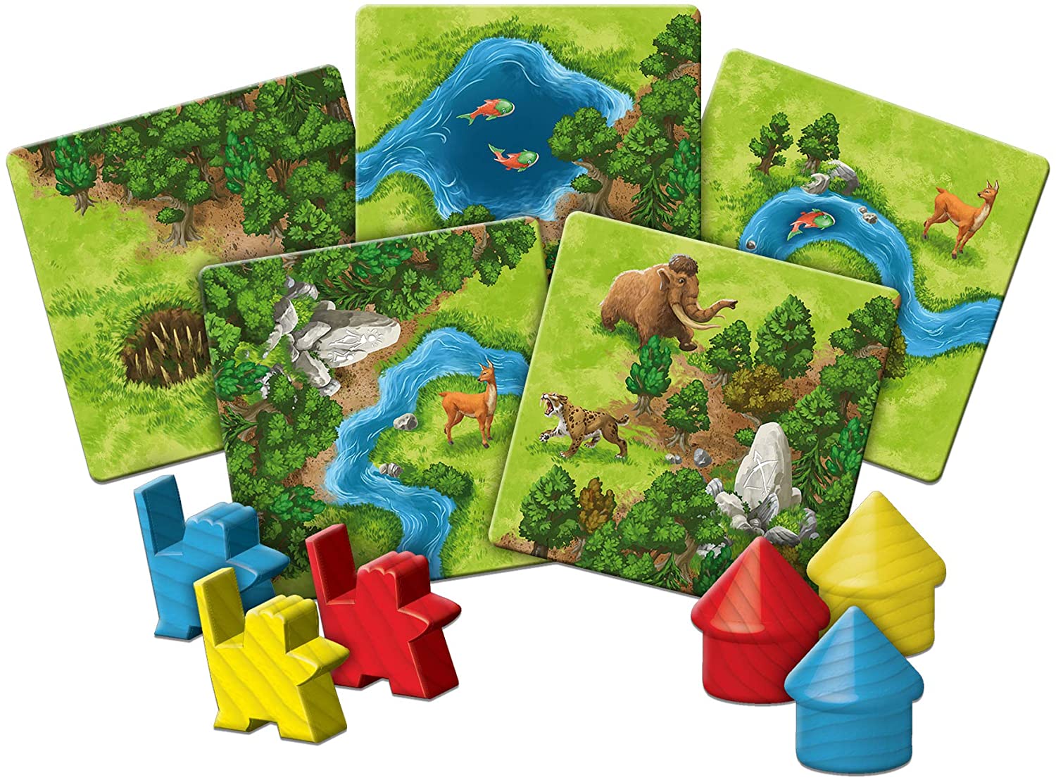 Carcassonne: Hunters and Gatherers [Board Game, 2-5 Players] Board Game Z-Man Games   