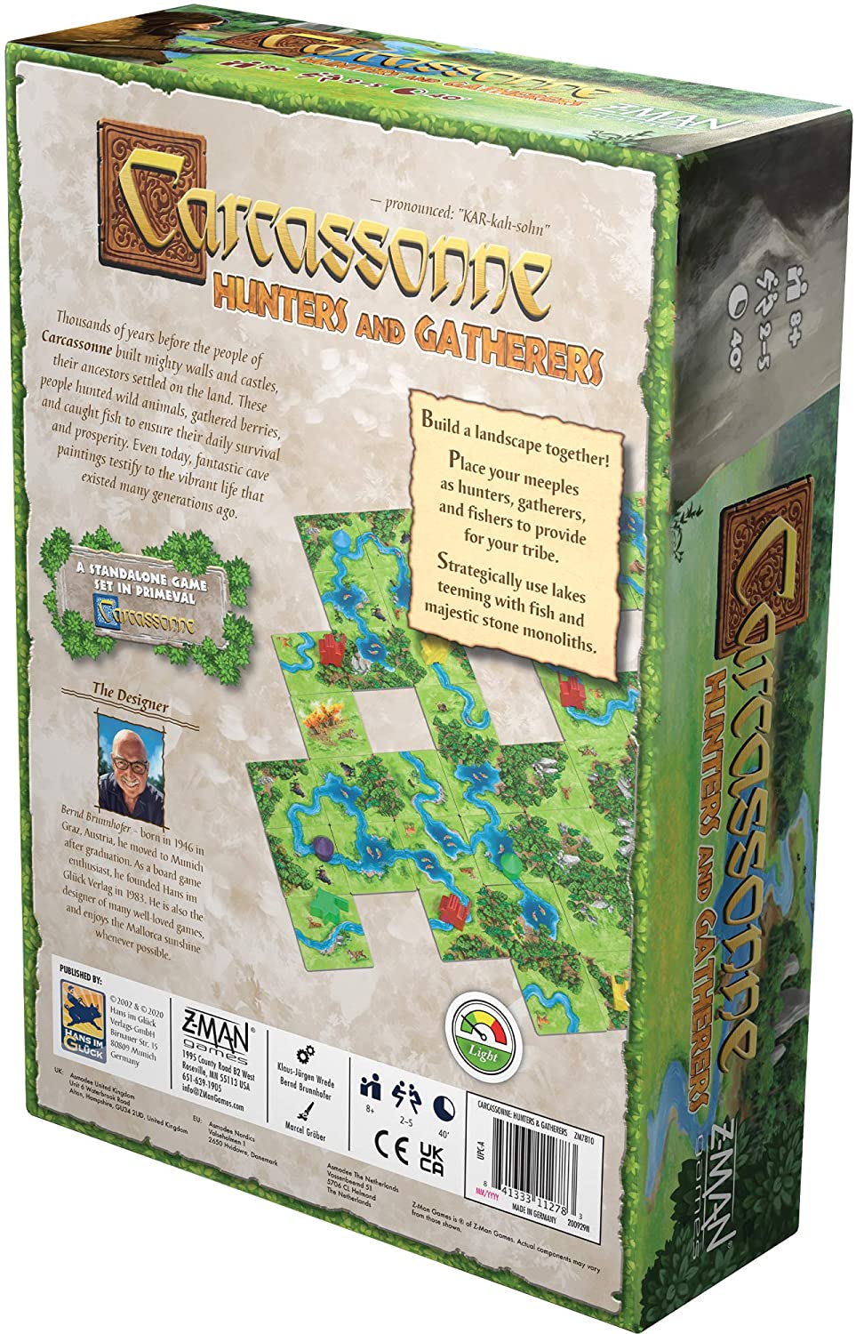 Carcassonne: Hunters and Gatherers [Board Game, 2-5 Players] Board Game Z-Man Games   