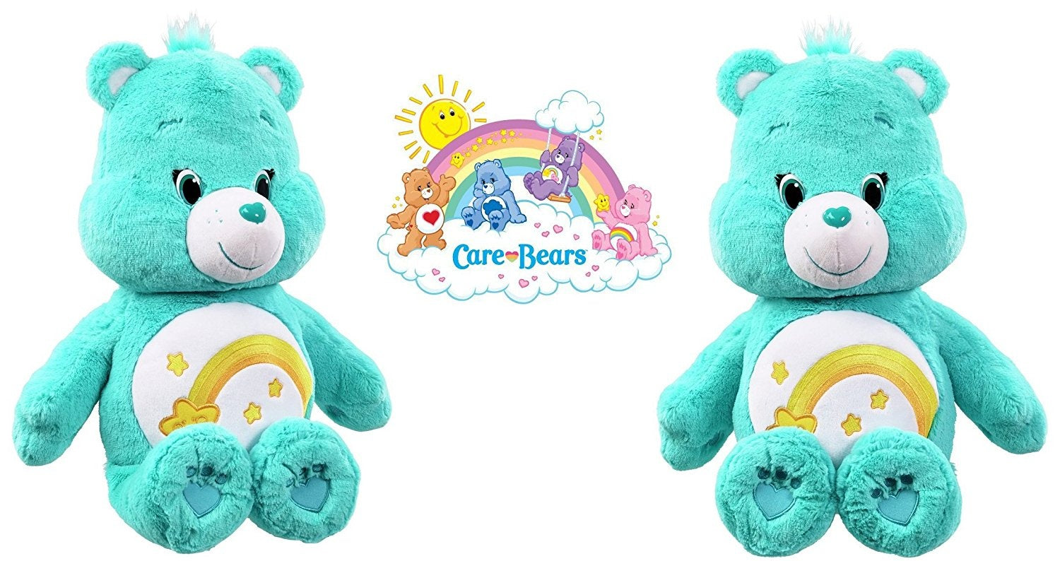 Care Bears 12 Inch Super Soft Plush - Wish Bear Plushies Care Bears