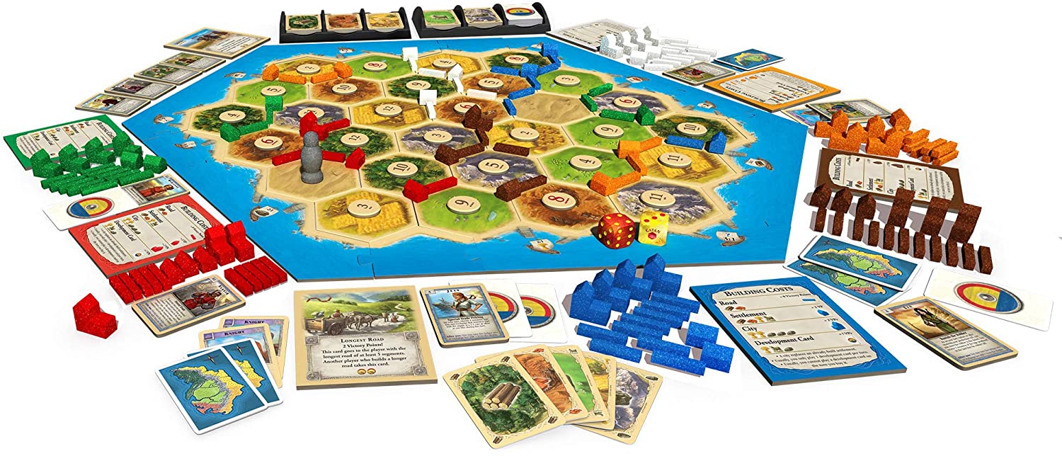 Catan: 25th Anniversary Edition [Board Game, 2-6 Players] Board Game Asmodee   