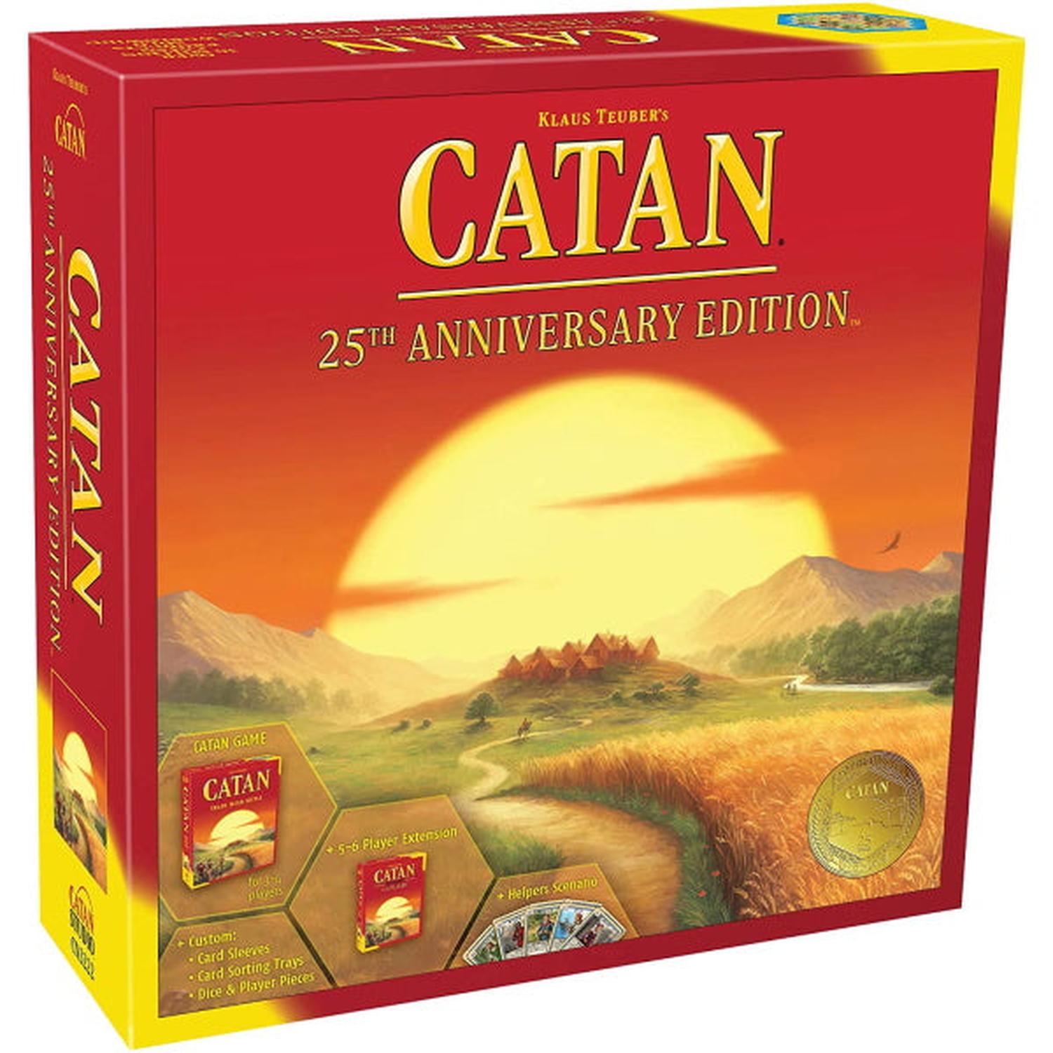 Catan: 25th Anniversary Edition [Board Game, 2-6 Players] Board Game Asmodee   