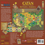 Catan Histories: Settlers of America [Board Game, 3-4 Players] Board Game Mayfair Games   