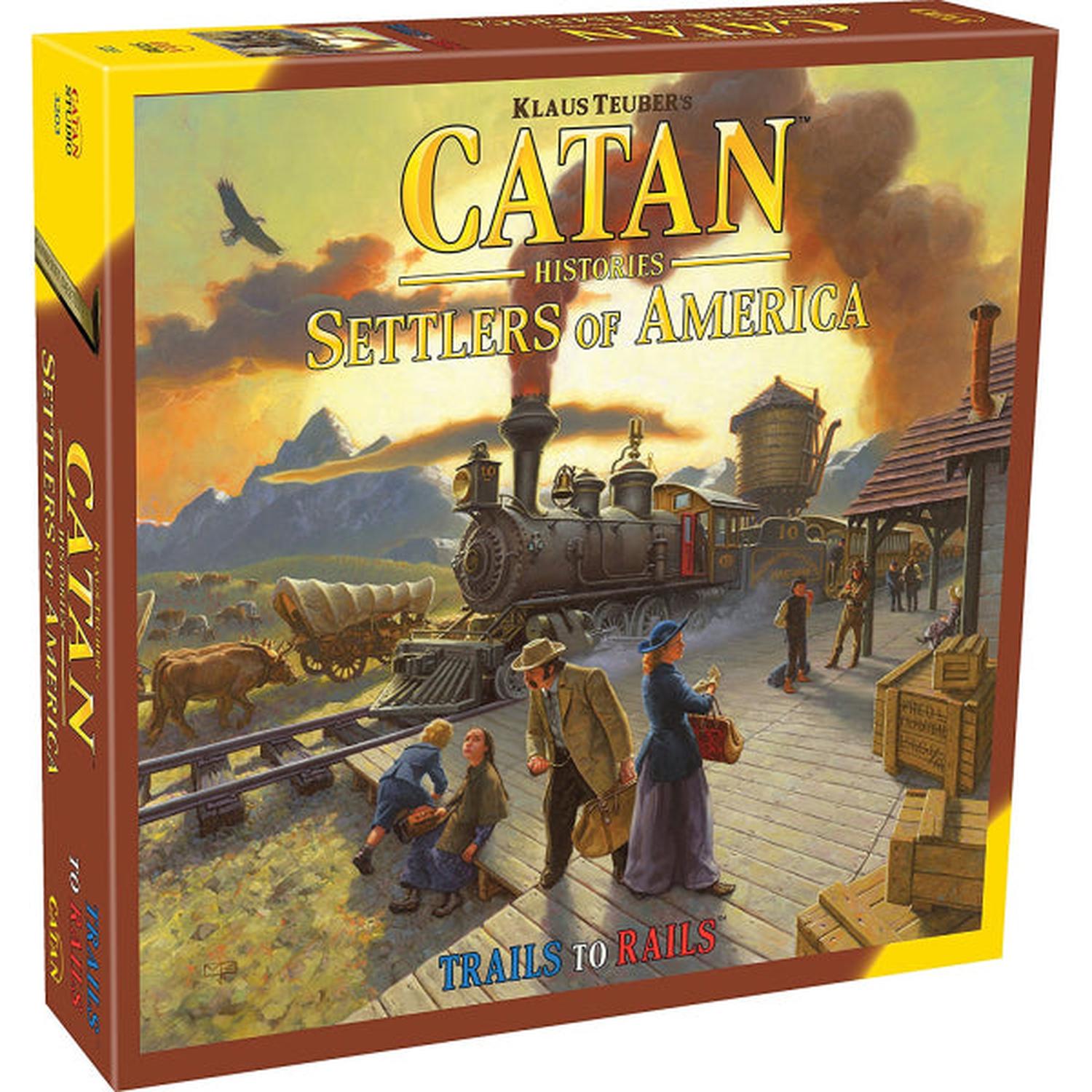 Catan Histories: Settlers of America [Board Game, 3-4 Players] Board Game Mayfair Games   