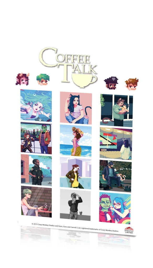 Coffee Talk - Collector's Edition [Nintendo Switch] Nintendo Switch Video Game Strictly Limited Games   