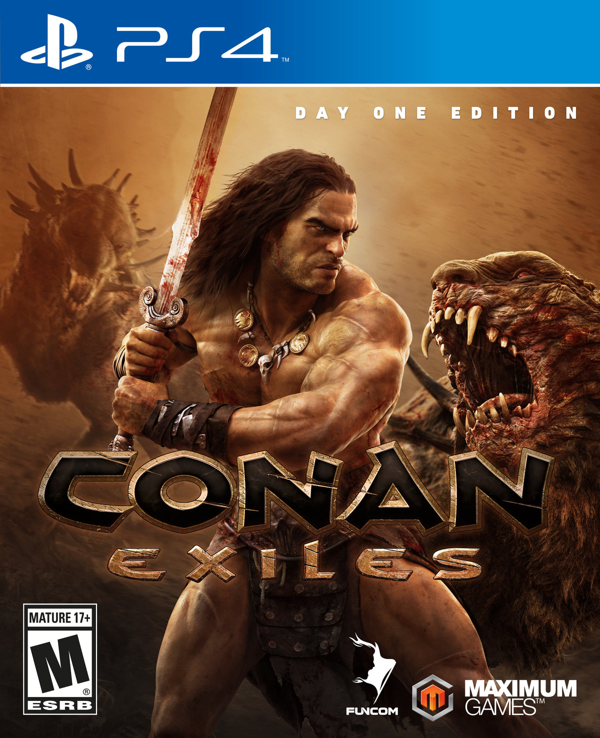 Conan Exiles - Day One Edition [PlayStation 4] PlayStation 4 Video Game Maximum Games