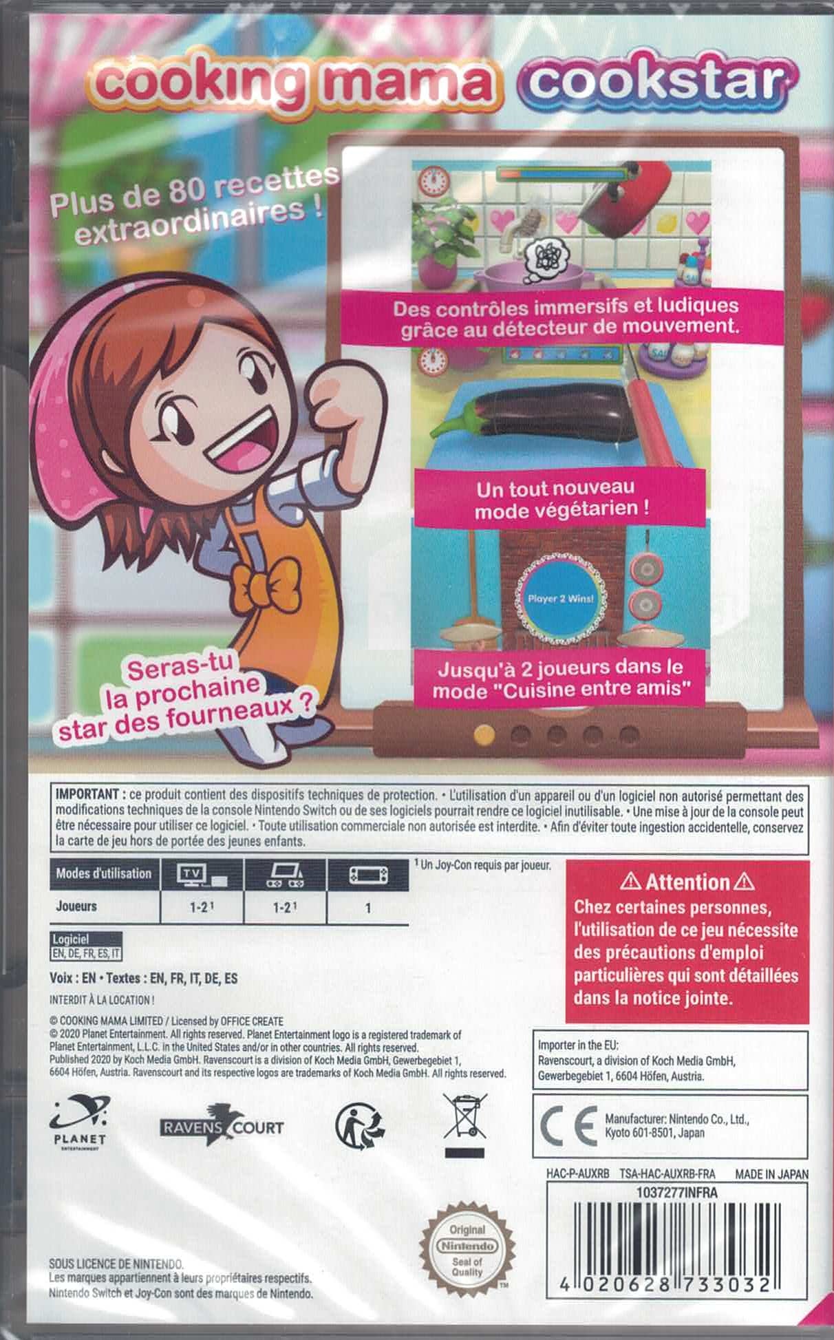 Cooking Mama: Cookstar [Nintendo Switch] Nintendo Switch Video Game Planet Entertainment   
