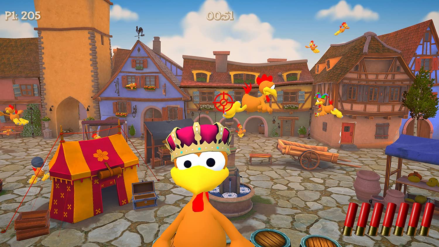 Crazy Chicken Xtreme [Nintendo Switch] Nintendo Switch Video Game GS2 Games   